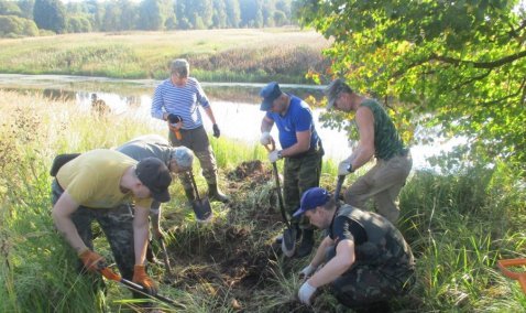 В Кашире рызыскивают родных солдата, останки которого нашли при раскопках в Калужской области