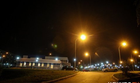 Возобновлено освещение вокруг ФОКа «Олимп» – в ближайшее время бассейн будет доступен для всеобщего посещения