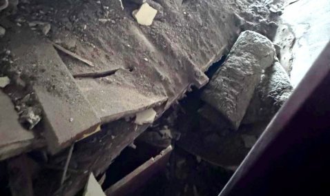 Матери с детьми чудом удалось спастись за мгновения до обрушения потолка в Кашире-2