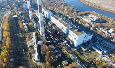 Каширская ГРЭС уменьшила отпуск тепловой энергии более чем на 15% из-за прекращения подачи тепла и ГВС для Каширы-2
