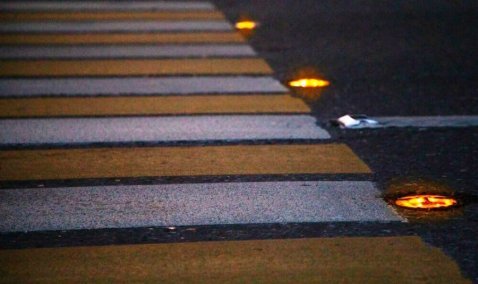 Пешеходные переходы в городском округе Кашира оборудуют светодиодными маячками