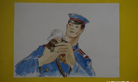 В ОМВД по г.о. Кашира подведены итоги детского конкурса рисунков "Дядя степа"