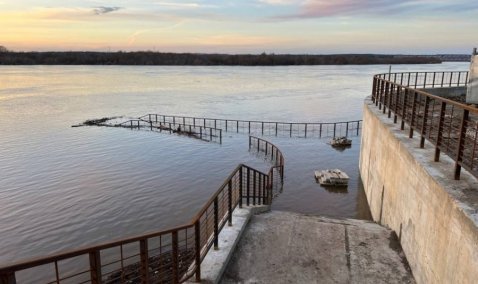 Паводок не наносит вреда конструкциям набережной – глава Каширы