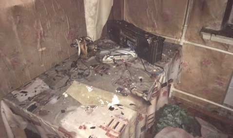 В Ожерелье на пожаре в квартире снова погиб мужчина