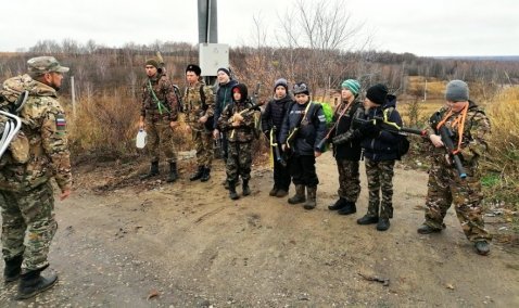 Каширские юнармейцы приняли участие в походе по местам боев 1941-го года
