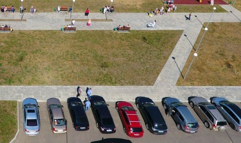 Кашира – среди лидеров Подмосковья по числу созданных парковочных мест