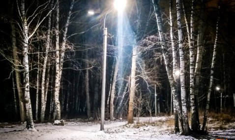 Пятнадцать километров линий освещения обновят в территориальных отделах Каширы в 2020 году