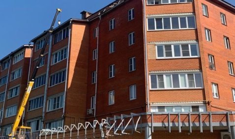 Госжилинспекция заставила управляющую компанию отремонтировать кровлю дома в Кашире-2