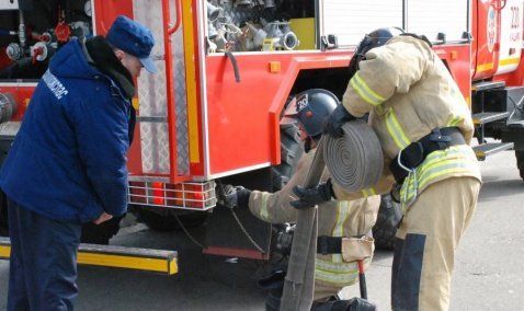 Возгорание на сетях: учебная тренировка прошла на Каширской ГРЭС