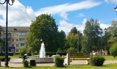 На следующей неделе в городском округе Кашира включат фонтаны