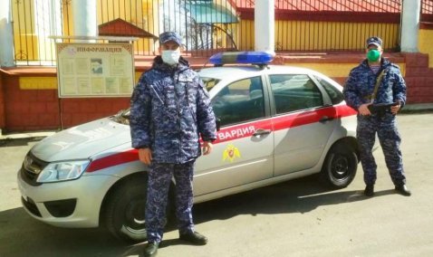 Росгвардейцы спасли от пожара автозаправку в Кашире