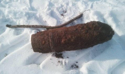 Снаряд времен Великой Отечественной войны обнаружили под Каширой
