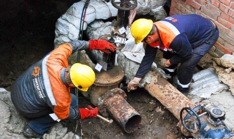 Каширская ГРЭС выполняет работы по ремонту тепловых сетей в Кашире-2