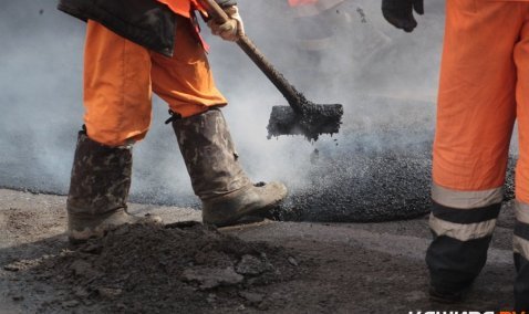 Почти 2,7 тысяч кв. метров составит площадь ямочного ремонта в Кашире