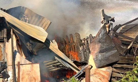 Почти полтора десятка пожарных ликвидировали возгорание в СНТ под Каширой