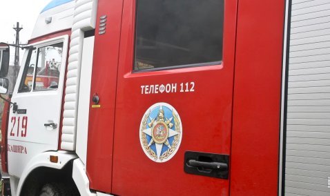 В Ожерелье из-за неисправности загорелся мотоцикл «Хонда»