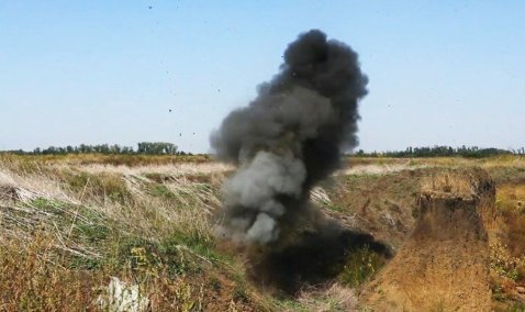 Найденный под Каширой боеприпас уничтожен взрывотехническим отрядом