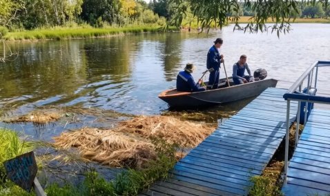 Под Каширой началась расчистка трех прудов