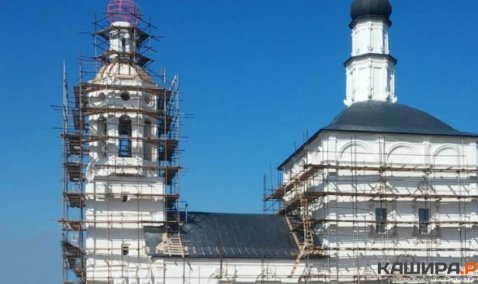 В деревне Злобино идет активное восстановление храма Михаила Архангела