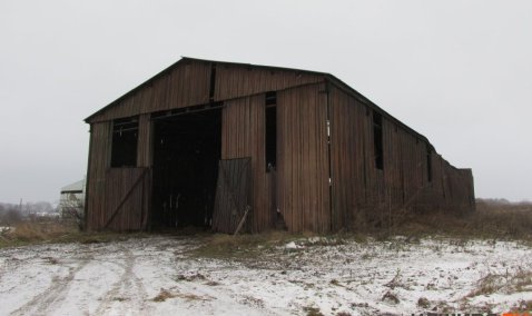 Ангар с сеном АО «Ледово» сгорел в минувшую пятницу