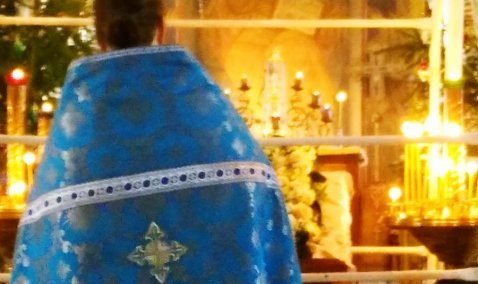 Около 200 человек встречали икону «Неупиваемая Чаша» в Введенском храме Каширы