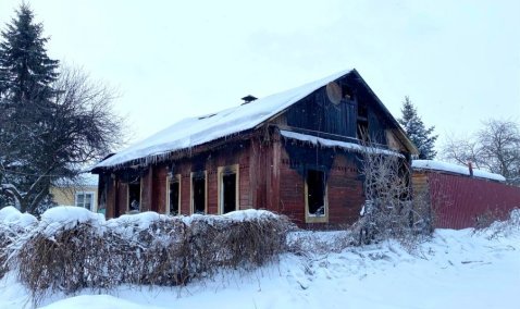 Женщина погибла на пожаре в частном доме в деревне рядом с Ожерельем