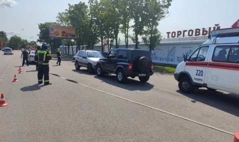 Лобовое столкновение и извлечение пострадавшего: спасатели в Кашире-1 имитировали ДТП