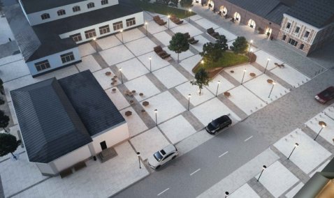 Мощение, световые вывески, парковки, зона барбекю - как будет выглядеть ул. Советская в Кашире-1 в случае победы в конкурсе благоустройства