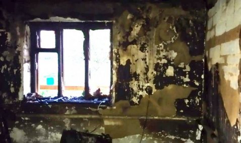 Мужчина сгорел заживо при пожаре в Ожерелье