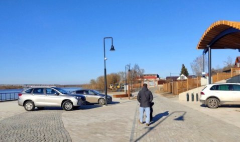 Возможность проезда транспорта закроют на набережной Оки в Кашире