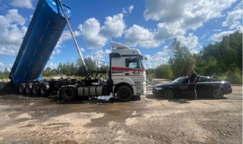 Незаконный сброс отходов пресекли в Колтово рядом с Каширой