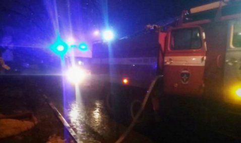 В Кашире-2 рано утром произошел пожар  в квартире
