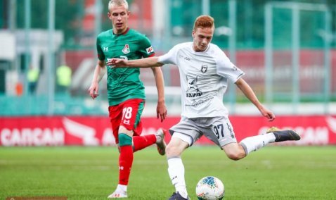 Каширский футболист дебютировал в команде Премьер-лиги чемпионата России