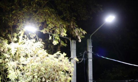 Более 9 км линий освещения проложили в Кашире по программе «Светлый город»