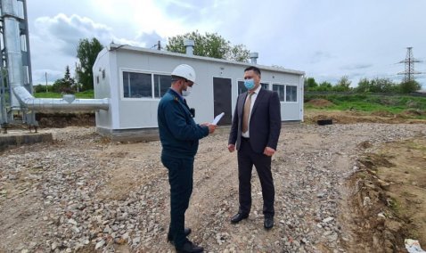 Инспекторский состав Главгосстройнадзора начал проверку строительства котельной в деревне Терново-1