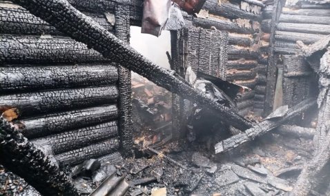 Мужчина погиб в сгоревшем заброшенном доме на Стрелецкой