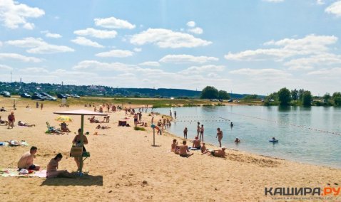 Полноценный купальный сезон приходит на водоемы Каширы и окрестных поселений