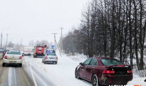 Один человек погиб, четверо получили телесные повреждения в результате ДТП на автодороге «Кашира – Ненашево»