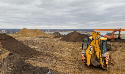 В Кашире-3 началось строительство административно-делового центра