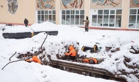 Прокладка трубы и монтаж тепловых камер: на каком этапе находится строительство магистрального трубопровода в Кашире-2