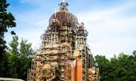 В Ожерелье горела церковь: официальная информация по пожару субботней ночью