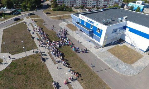 В Кашире торжественно открыли ФОК «Олимп» с плавательным бассейном