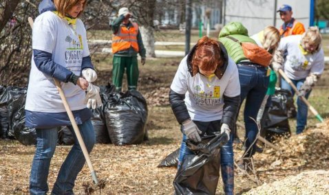 Пункты выдачи инвентаря для участников предстоящего субботника