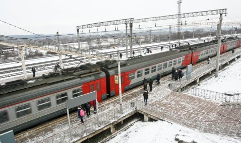 Вокзал Каширы очистили от снега по требованию прокуратуры