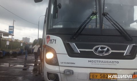 Водители автобуса Кашира - Москва меняют маршрут следования, объезжая терминалы оплаты на а/д М-4