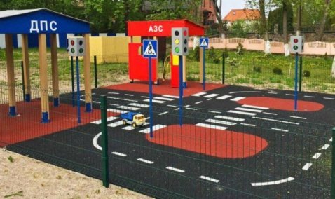 Современную площадку для изучения правил дорожного движения установят в детском саду в Кашире