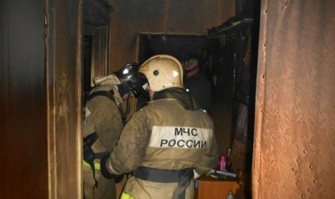 На Цетролите в дневное время горела квартира