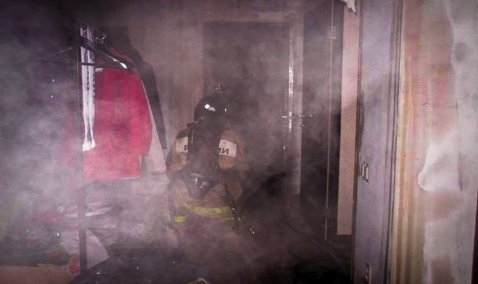 Пожилой мужчина отравился угарным газом в результате пожара в Кашире-2