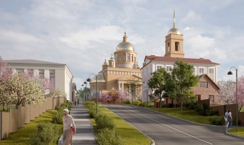 Улицу Советскую соединят с благоустроенной набережной в Кашире до конца 2025 года