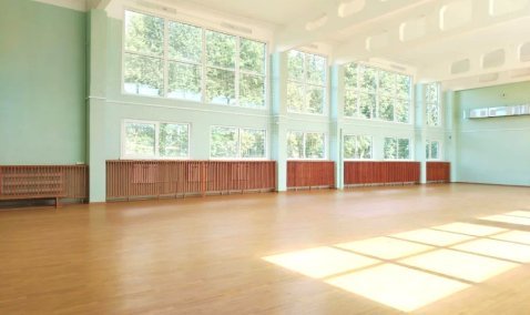 Спортзал и раздевалки отремонтировали в сельской школе под Каширой